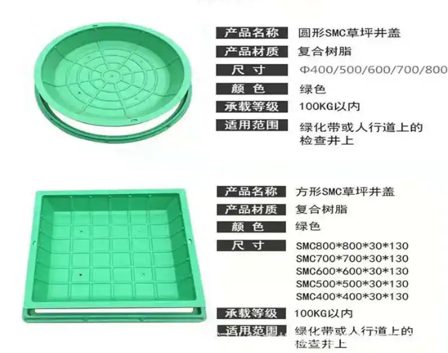 类乌齐树脂复合种植井盖展示